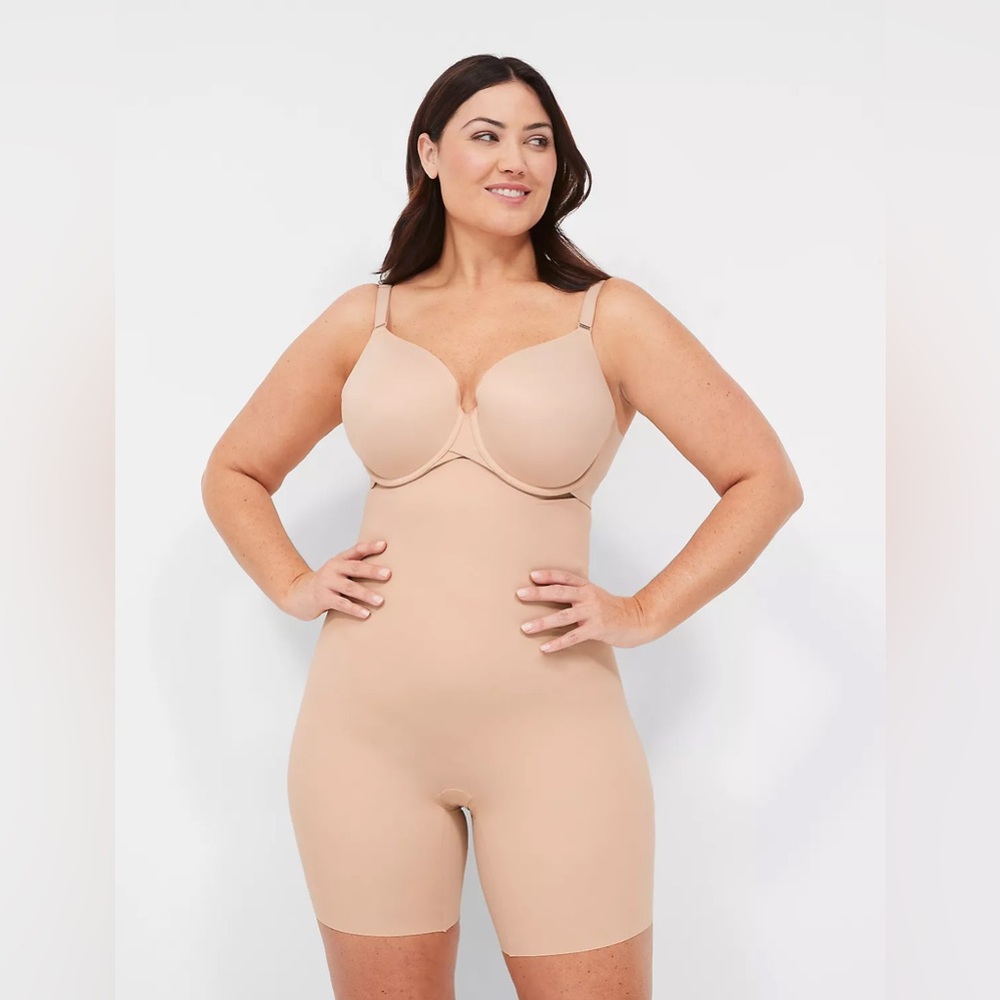 Cacique NEW Level 3 Invisible Sculpt Ultra High-Waist Thigh Shaper Size 26/28